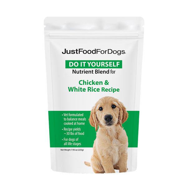 Do It Yourself Nutrient Blend Chicken JustFoodForDogs